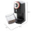 Melitta Melitta Molino Coffee Grinder, 1019-01, Electric Coffee Grinder, Flat Grinding Disc, Black/Red 5