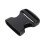 5X Plastic Dual Adjustable Buckles for Backpack Straps 38mm Black Replacement 7