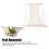 Amaca per frutta - Supporto in corda di cotone, 6,9 oz, Colore 5