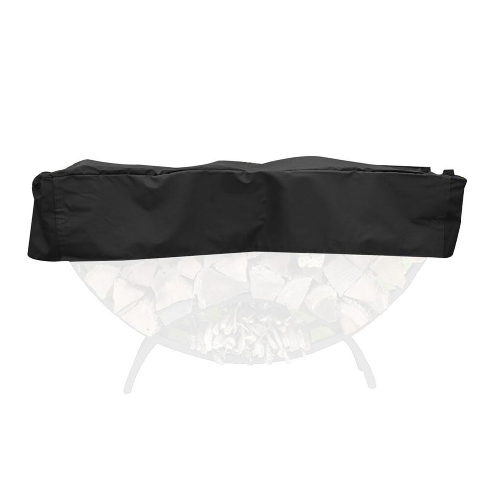 Outdoor Log Rack Cover Waterproof Weatherproof Firewood-Black-image-OPC-PQQ89R9-NEW