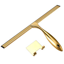 Stainless Steel Shower Squeegee with Handle Silicone-14 inch
