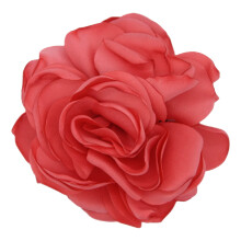 Spilla squisita fatta a mano, fiori in tessuto in raso di seta liscio, spilla vintage a forma di fiore con materiale leggero, spilla da bavero di