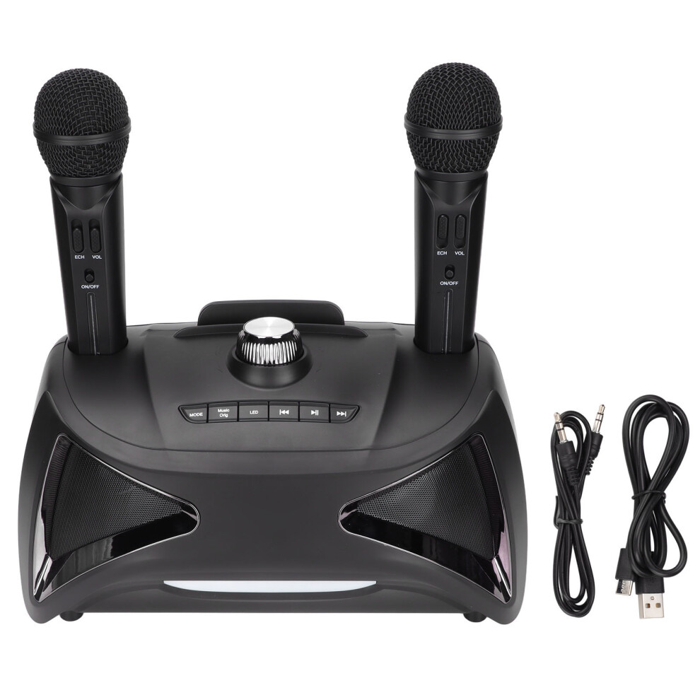 Entertainment Hub, Bluetooth Karaoke Machine With Led Art Lighting And Dsp Audio Processor For An Unforgettable Singing Experience 9482828837364