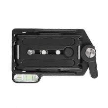 Aluminum Alloy QRA-635L Quick Release Plate Clamp Adapter for Tripod Monopod Ball Head DSLR Camera