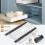 SOLEDI 3 Pack Pull Out Cabinet Organizer, Pull Out Drawer for Kitchen Cupboard, No Punch for Kitchen Cabinets, Bathroom Cabinet Organizer, Pantry, 5