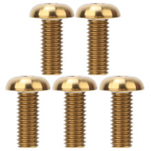 Śruby z łbem walcowym z gniazdem sześciokątnym, stop tytanu, klasa lotnicza M5x10 mm i M5x12 mm, tytanowe łączniki z łbem typu Torx, odporne
