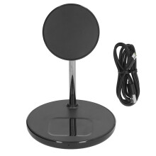 Stație de încărcare wireless cu unghi reglabil pentru mai multe dispozitive, suport de încărcare MagSafe, încărcare wireless rapidă, design