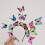 Καπέλα Monarch Butterfly για γυναίκες, καπέλα με ρεαλιστικό σχέδιο και άνετη εφαρμογή, 1