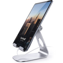 Lamicall Tablet Stand, Adjustable Tablet Holder - Desktop Stand Dock Compatible with New iPad 2024 Pro 9.7, 10.5, 11, 12.9, 13, Air mini 2 3 4 5 6,