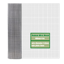 Oursouion Rodent Proofing Wire Mesh 400mmx6m Galvanised Wire Mesh Roll,Rat Mesh for Filling In Gaps Around The Home & Garden,Keep Rats Out,Chicken