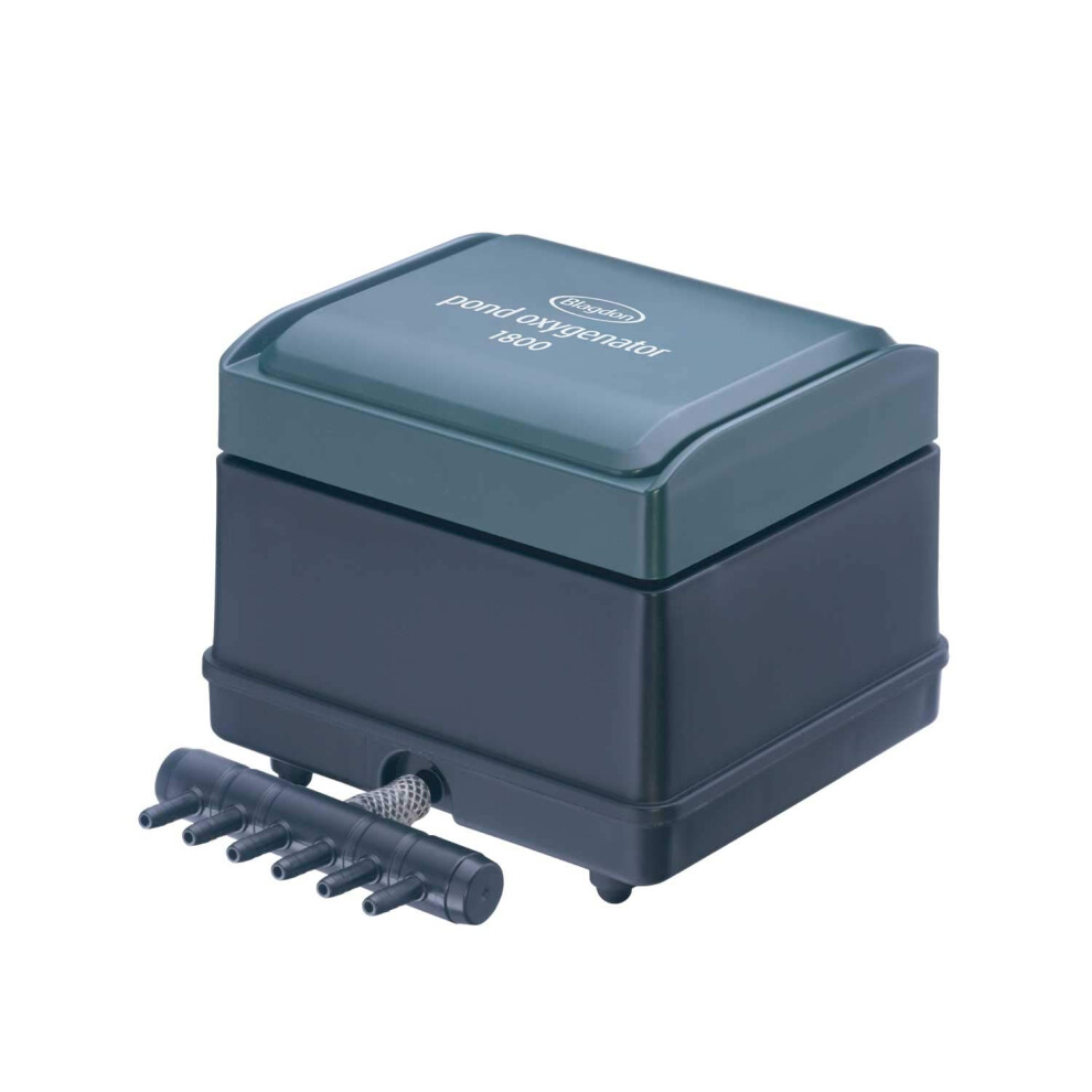 New Blagdon Pond Oxygenator 6 Outlet Air Pump For Ponds Up To 10,000 Litres (Koi Ponds Up To 5,000 Litres), Suitable For Aeration And Oxygenation In 1800