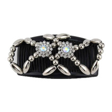 Fermagli elastici a doppio pettine, accessori per chignon fai da te, accessori per acconciature, pettini magici per capelli per donne e ragazze,