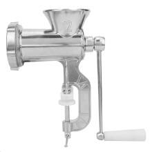 Multifunction Manual Meat Grinder for Kitchen Use Premium Quality Aluminum Alloy Construction Easy To Use Spice and Sausage Maker with Ergonomic