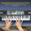 Beginner-Friendly 37 Key Kids Portable Electronic Piano 5