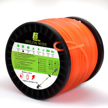 Viabrico String Strimmer Line Heavy Duty 2.4mm, strimmer Wire for Petrol strimmer, 2.4mm-100M-1.7lb-Spool