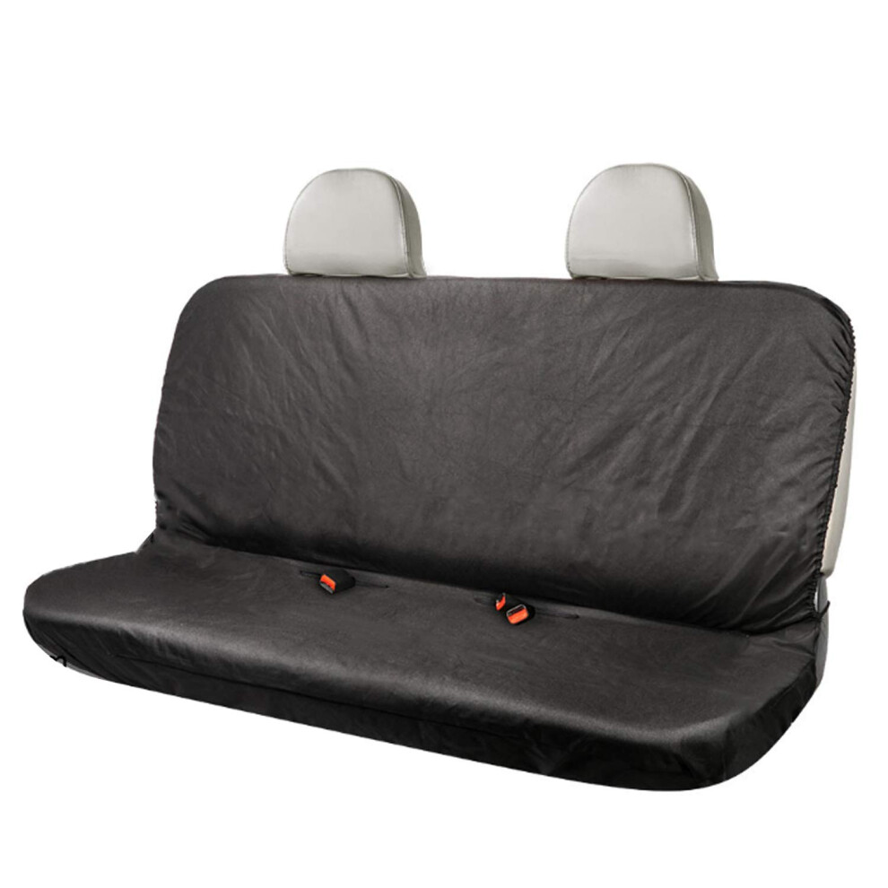 Cicmod Car Bench Seat Cover Universal Waterproof Heavy Duty Seat Protector For Pets Dogs Black 5051222114896