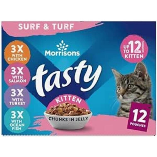 Morrisons Kitten Selection in Jelly 100 g x 48