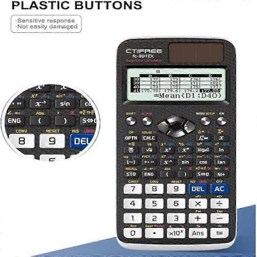 (Black) FX-991EX wissenschaftlicher Rechner mit natrlichem Display 2