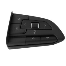 Interruptor de Ajuste de Volumen del Interruptor del Botón del Volante del Lado Derecho del Coche 86522934 para XT4 2019-2021