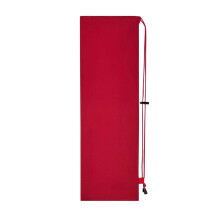 Spacious Shuttlecock Paddles Carry Case Thickened Fleece-Red