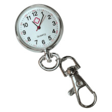 Orologio digitale con clip per infermieri, orologio da tasca con clip, ampio display e indicazione 24 ore, orologio da badge portatile con vetro a