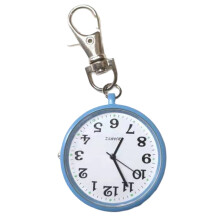 Digital Hanging Clip for Nurses, Clip On Pocket Watch with Large Display and 24 Hour Indication, Portable Badge Watch with Mirror Glass and Waterproof