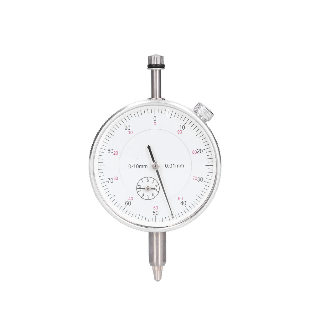Stable And Reliable Accuracy Dial Indicator, Precision Test Gauge For Gear Clearance Measurement Metric 0-10Mm X 0.01Mm Corrosion Resistant Tool 9175034336935