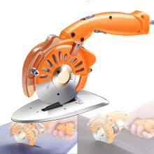 Electric Fabric Cutter 27mm Blade MultiLayer For Fabric Leather Carpet, 110V220V Dual Voltage, Spare Blades Whetstones