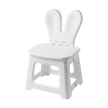 Folding Step Stool Rabbit Compact Footstool For Travel Outdoor Picnic Kitchen Stool
