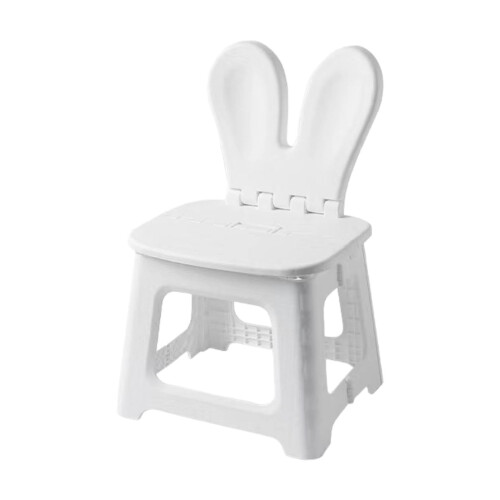Folding Step Stool Rabbit Compact Footstool For Travel Outdoor Picnic Kitchen Stool
