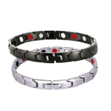Bracelets magnétiques ajustables pour hommes, construction en acier inoxydable de qualité médicale pour une longue durée de vie, la conception de