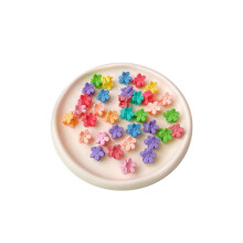 Mini pince à cheveux pour un usage quotidien, accessoires pour cheveux avec de jolies pinces à mâchoires à motif floral, pinces à cheveux