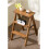 Foldable Bamboo Staircase Stool  Portable MultiFunction Ladder Chair For Kitchen Study Bedroom SpaceSaving Footstool 2