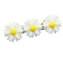 Pinces à cheveux élégantes en forme de marguerite, épingles à cheveux tournesol, accessoire de coiffure tendance pour les mariages et les