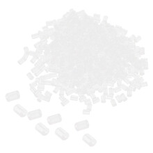 Chiusure per orecchini in gomma trasparente morbida, tappi di ricambio in silicone ipoallergenico che proteggono gli orecchini dalla perdita, design