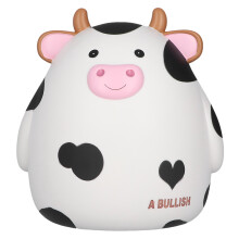 Cartoon koe spaarpot, schattige dierenspaarpot met gemakkelijke toegang tot geld en multifunctioneel ontwerp, lichtgewicht, stevige constructie en