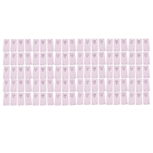 Colored Labels Microfiber Handmade Sewing Tags Clear Printing Durable Sewing Projects Writable Tags Color Code Stickers Metallic Foil Finish for Bags