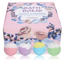 Natural Bath Bomb Fun Fizz Bath Bombs For Kids And Adults Organic Ingredients Gentle On Skin Funny Bubble Bath With Hidden Toys Inside Ideal Gift Set
