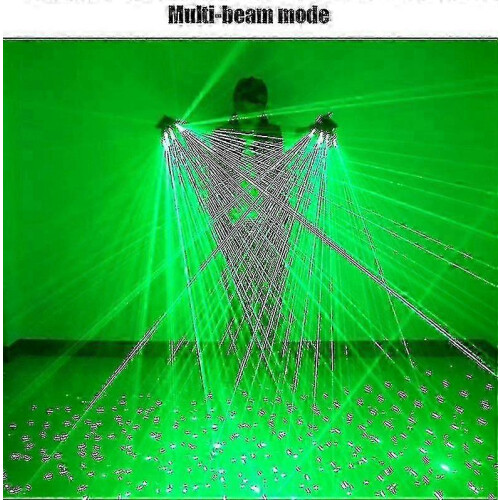 (Right 1) Green Laser Gloves, Led Stage Performance Props 2