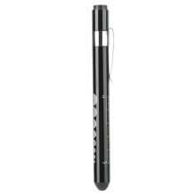 Reusable Medical Penlight, Pupil Gauge for Precise Measurements, LED Bulb Ensures Bright Illumination, Convenient Pocket Clip for On-the-Go Use