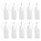 10pcs 30ml Plastic Squeezable Tip Applicator Bottle Dropper Bottles with Needle Tip Caps for Glue Liquid Oil-- 1