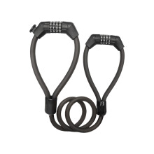 Portable Bicycles 4 Digit Security Password Lock High-Black