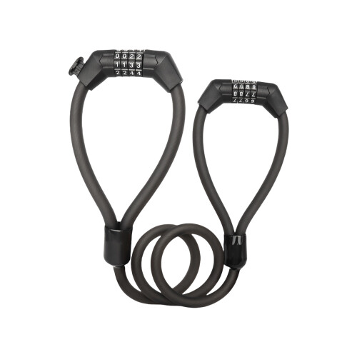 Portable Bicycles 4 Digit Security Password Lock High-Black