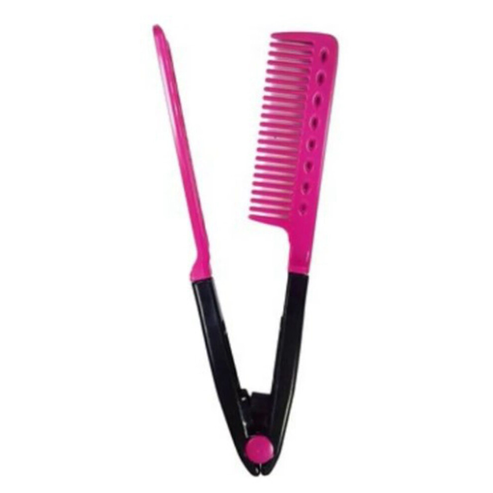 Compact And Durable Hair Straightening Comb Set, High-Quality Abs Material For Longevity, Easy Carrying And Professional Styling At Your Fingertips