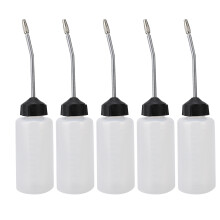 Sewing Machine Oil Dispenser Long Angled Spout Leakproof Extended Spout Oil Bottle Material Metal Plastic DIY Tools Accessory Industrial and Home Use