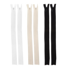 Standard Invisible Zippers With Highest Quality Materials, Smooth Closing Durable Zippers For Skirts Clothes Pillowcases Pet Clothing Bags And Diy