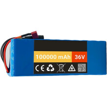 36V 100Ah 10S4P EBike Battery Waterproof LiIon Pack For Electric Bicycle Scooter With XT30 Charger