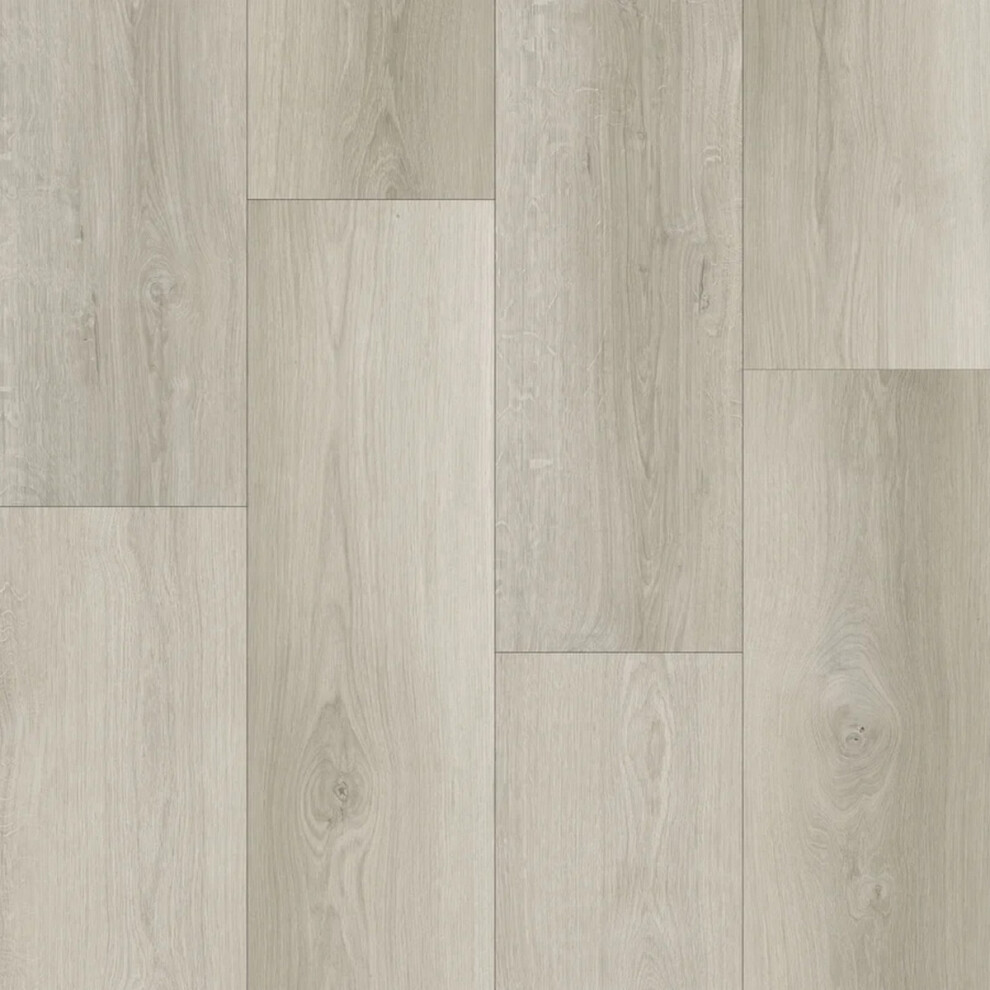 (2.65Mâ² / Pack, Driftwood Oak) Essential Wood Effect Spc Click Lvt Flooring 9507942599438