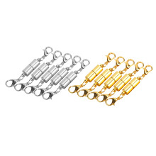 Sieradensluiting met magnetische sluiting, eenvoudig te bevestigen met een magnetische karabijnsluiting voor het zelf maken van kettingen en