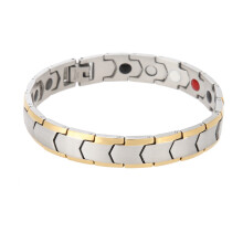 Bracelet à technologie magnétique quantique, durable et confortable, fabriqué avec des matériaux de haute qualité. Ses aimants puissants